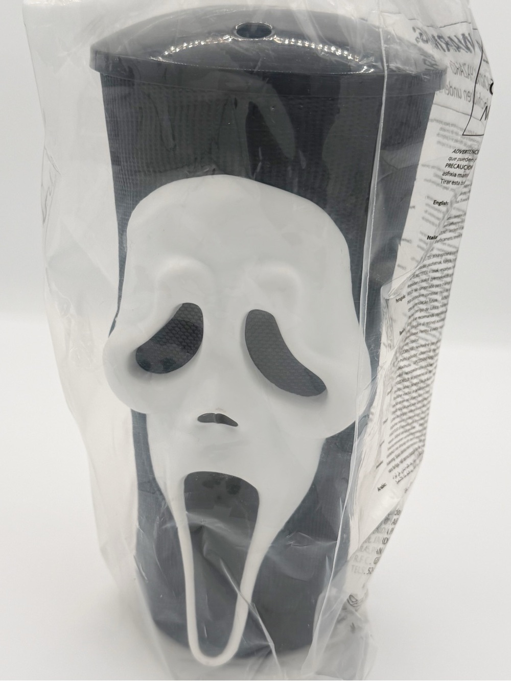 AMC Exclusive Scream 7 3-D Ghostface Drinkware Tumbler